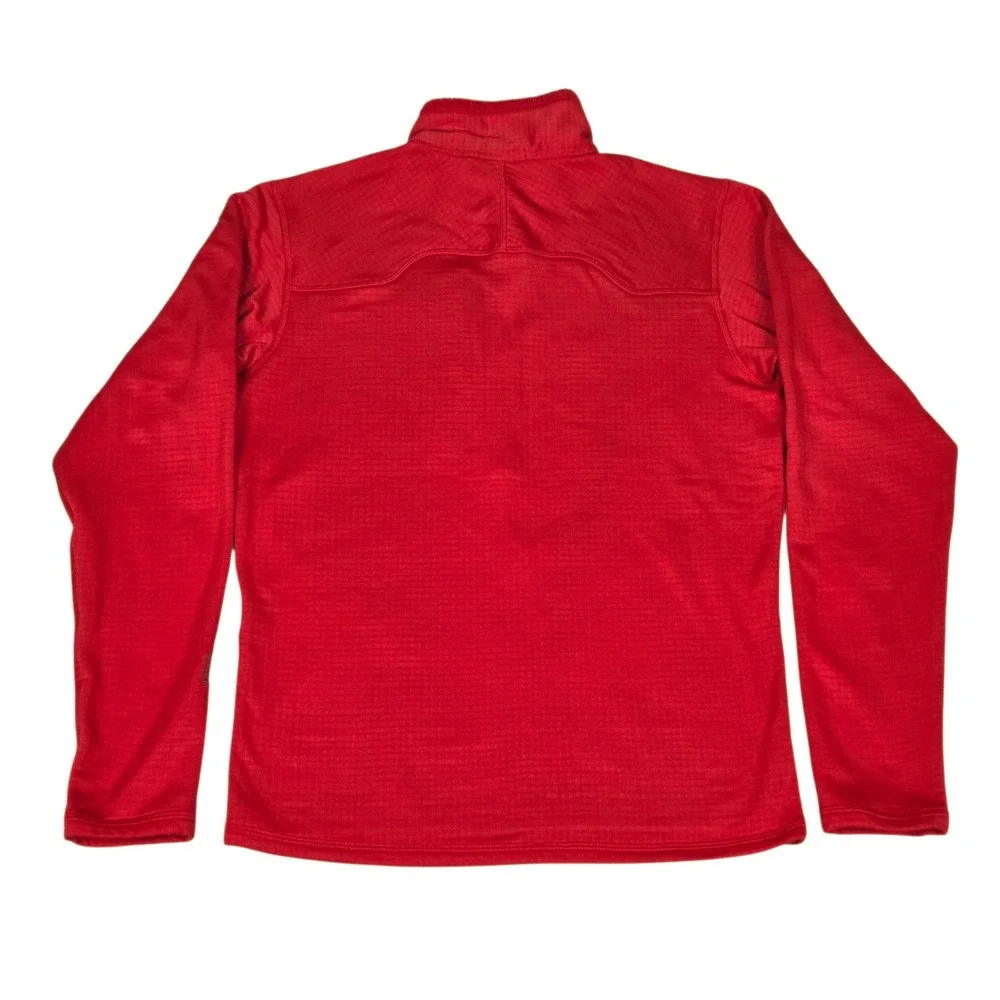 Patagonia R1 Fleece Pullover Mens‎ S Womens Medium Red 1/4 Zip Polartec